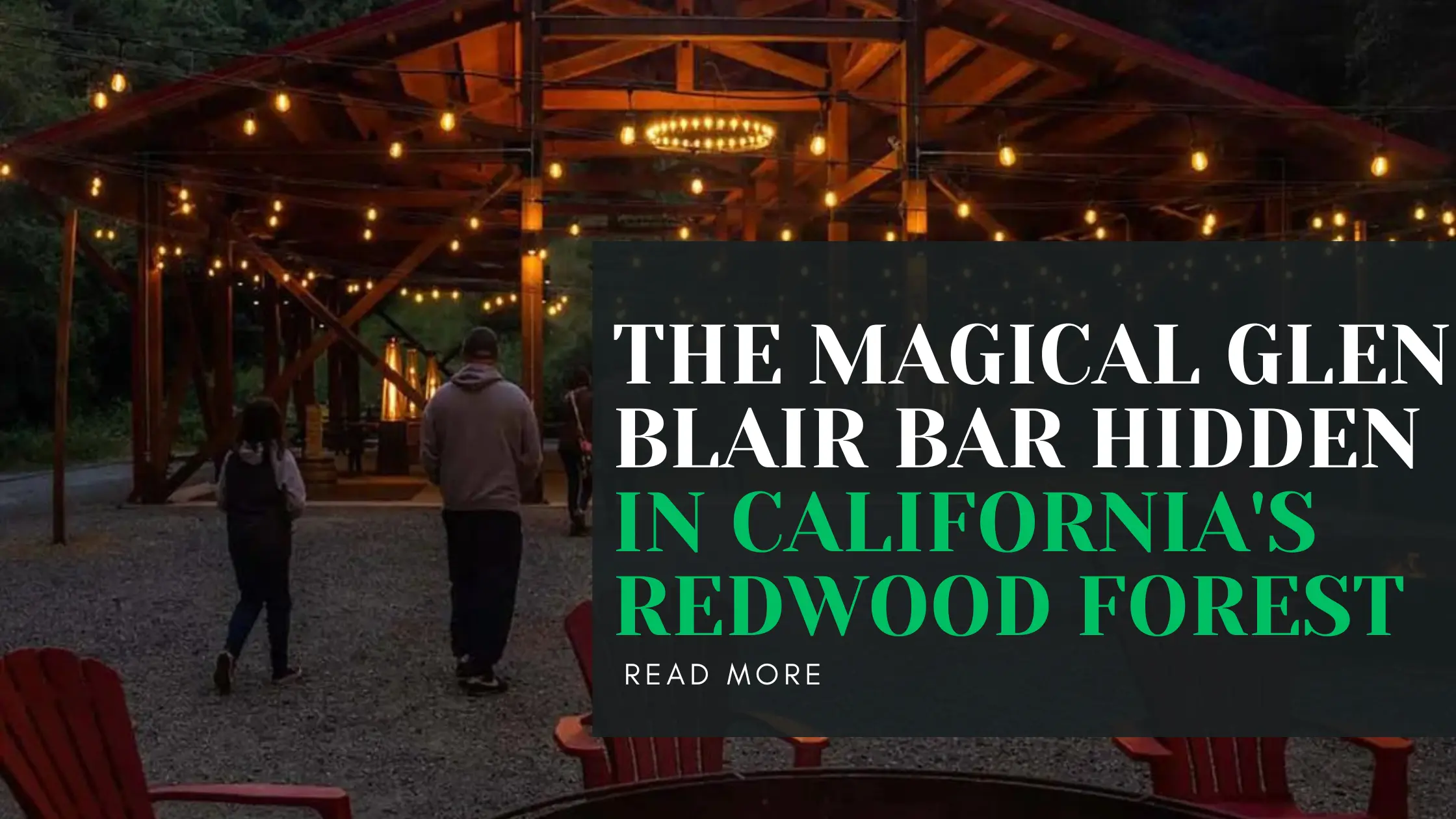 The Magical Glen Blair Bar Hidden in California's Redwood Forest